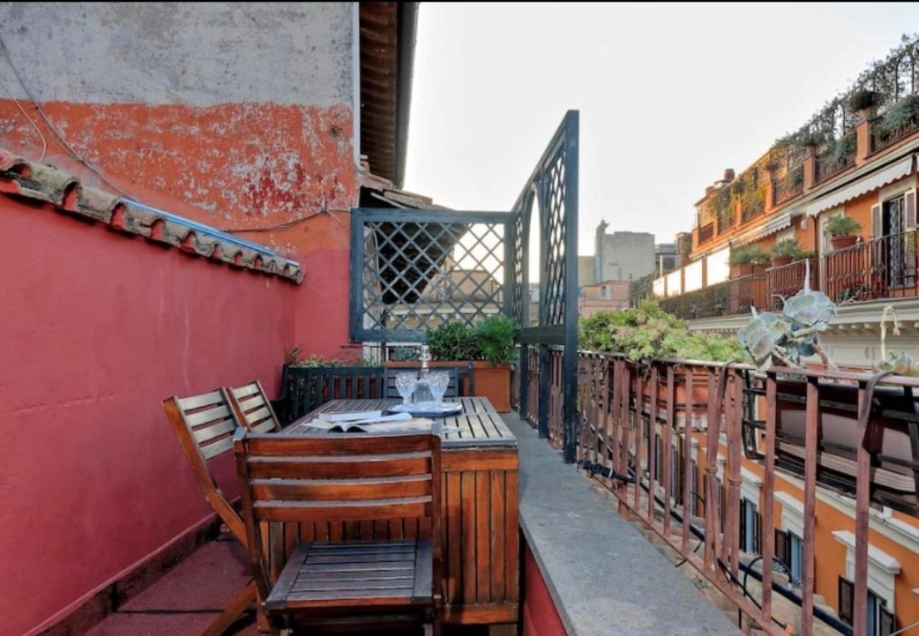 Apartamento Casa Rossetti - 2 Private Terraces - 4Th Floor With No Lift Roma Exterior foto